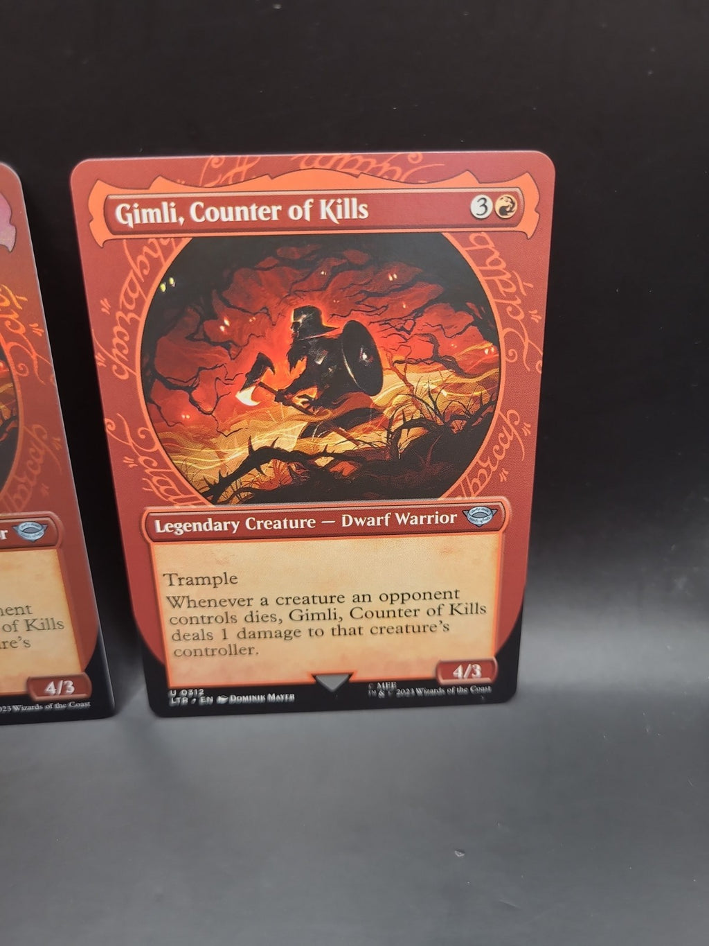 MTG Gimli, Counter of Kills Foil & Regular(Showcase) 0312 Lord of the Rings M/NM
