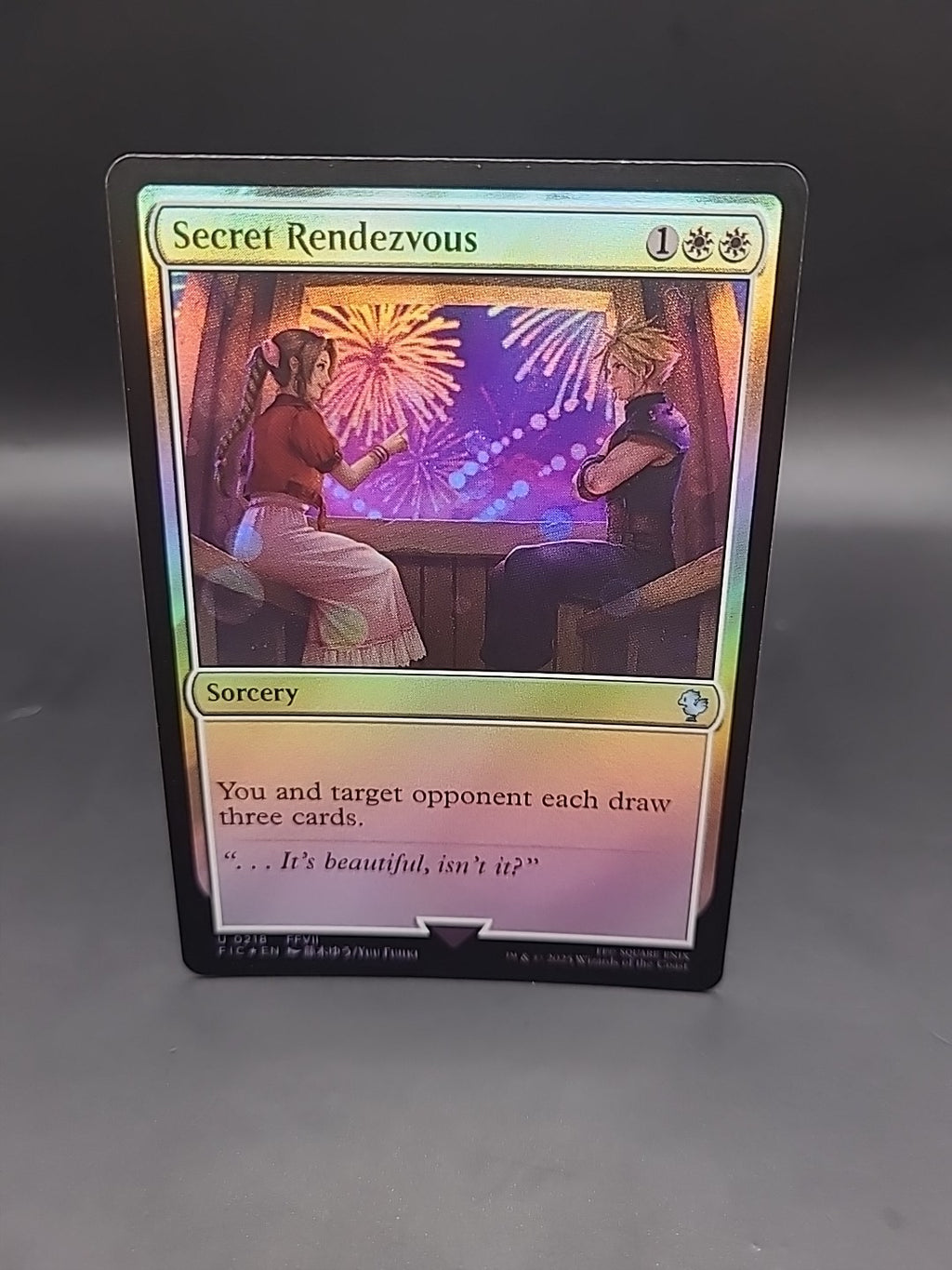 Secret Rendezvous (0218) [FINAL FANTASY Commander] Foil Near Mint