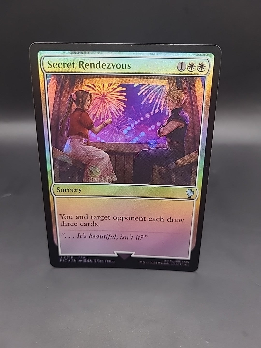 Secret Rendezvous (0218) [FINAL FANTASY Commander] Foil Near Mint
