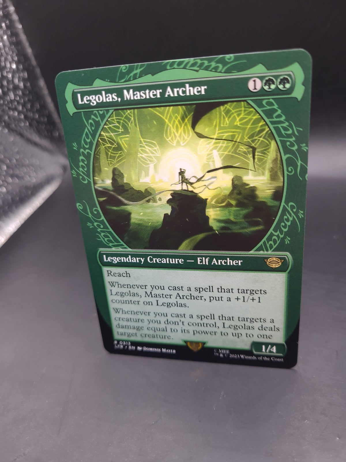 MTG - Showcase Legolas, Master Archer - Rare - Lord of the Rings (LTR) - M/NM