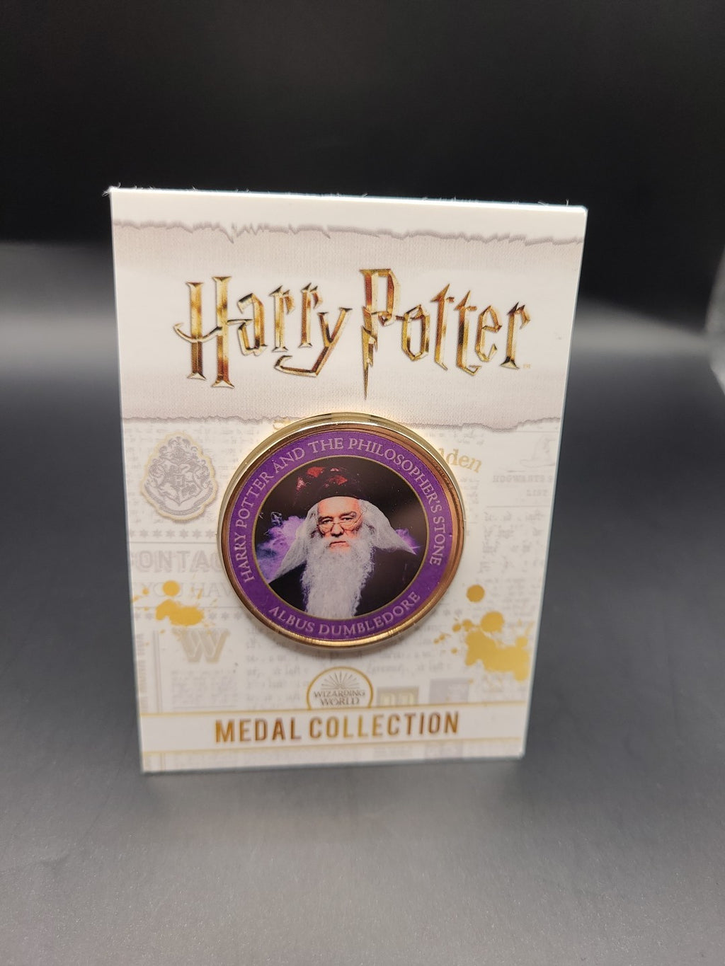 Harry Potter Medal Coin Collection - Philosopher's Stone Albus Dumbledore 