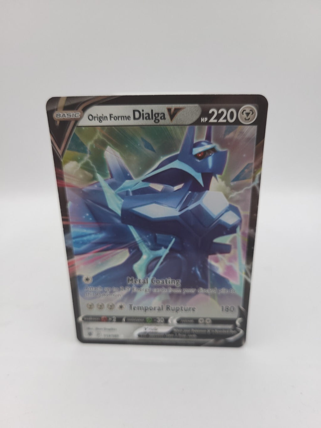 Pokemon Card Origin Forme Dialga V 113/189 Holo Astral Radiance