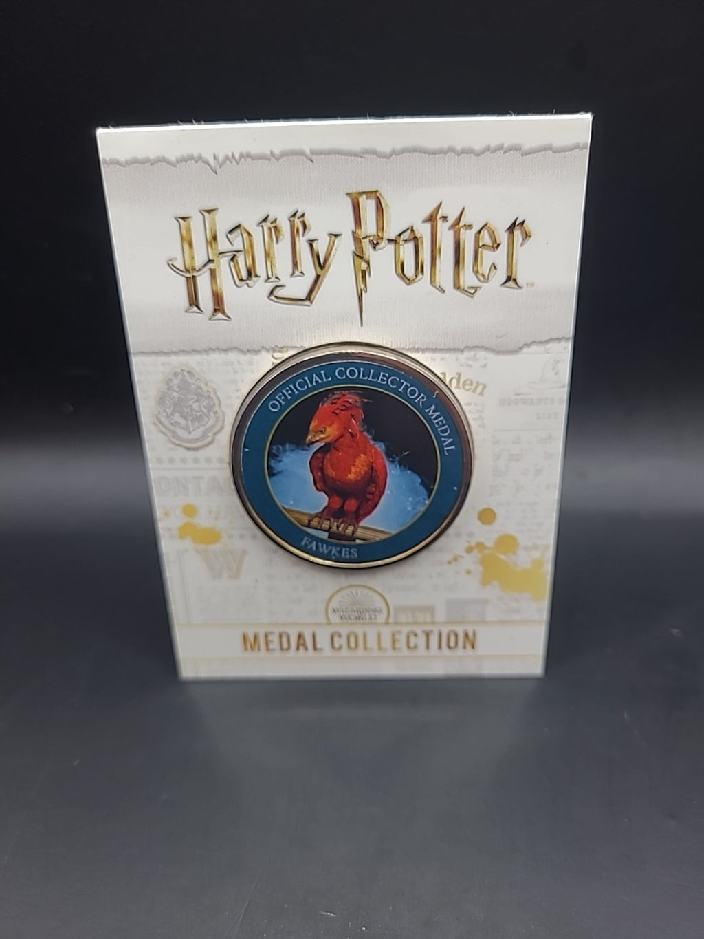 Harry Potter Medal Coin Collection - Magical Creatures - Fawkes 