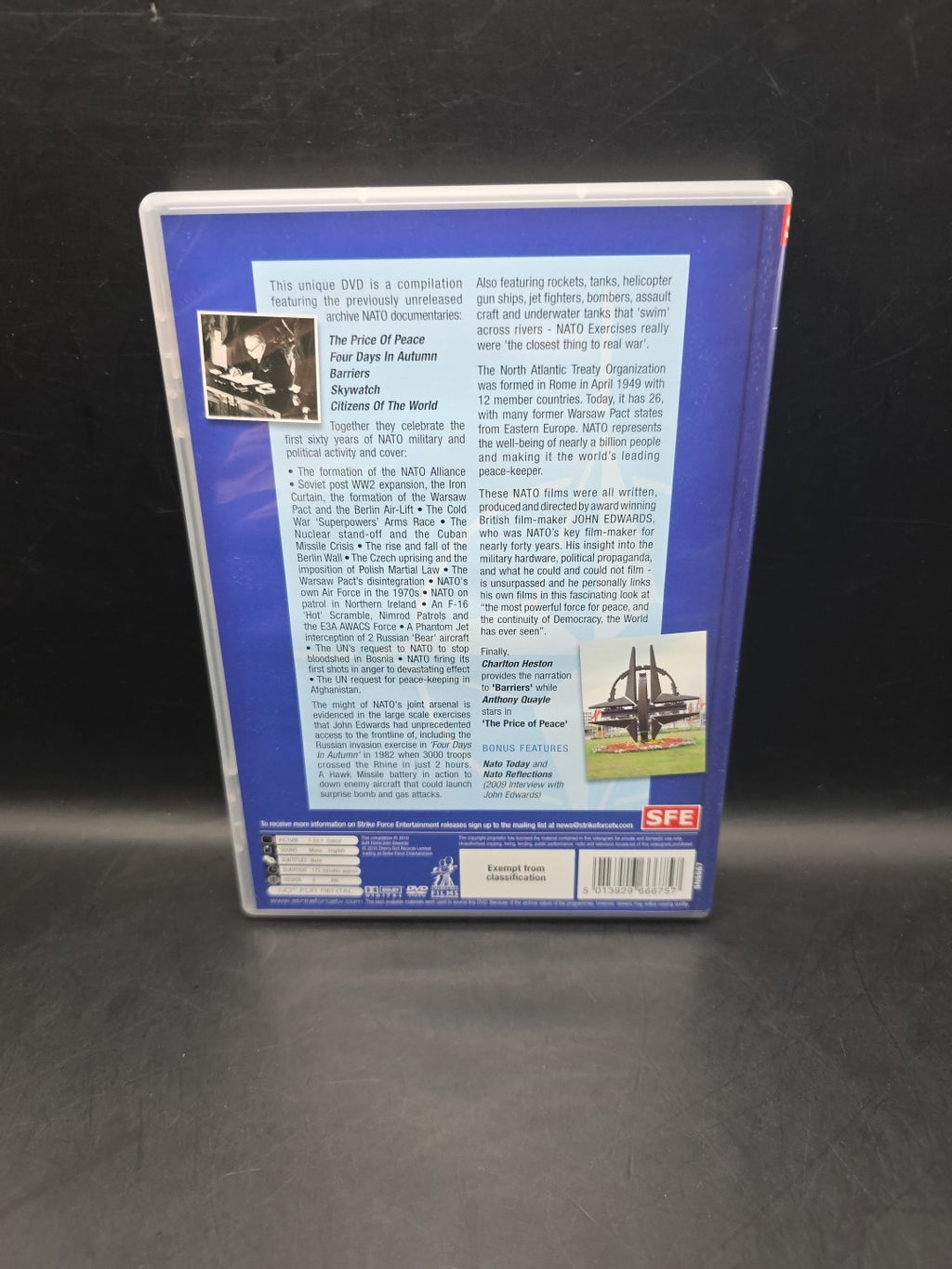 NATO From Cold War to Hot (2010) DVD Region 0 - Like New