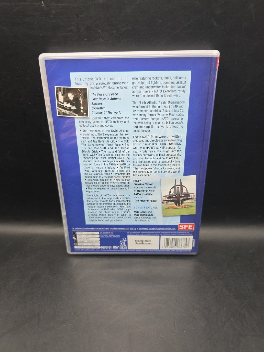 NATO From Cold War to Hot (2010) DVD Region 0 - Like New