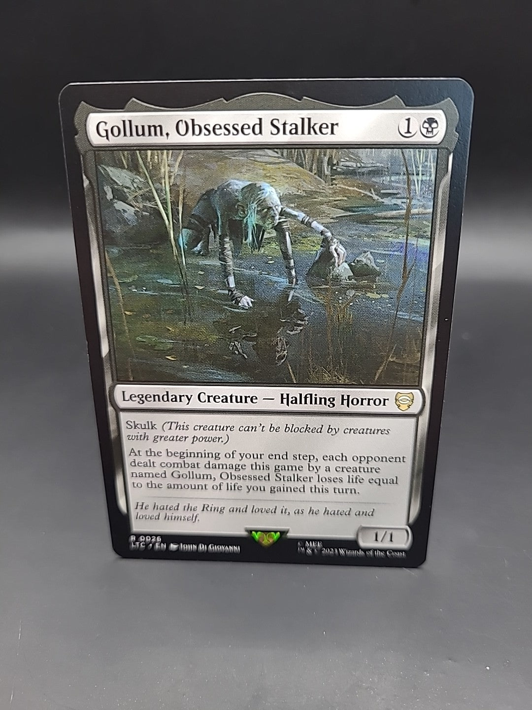 GOLLUM, OBSESSED STALKER - Lord of the Rings - MTG - Magic the Gathering R 0026