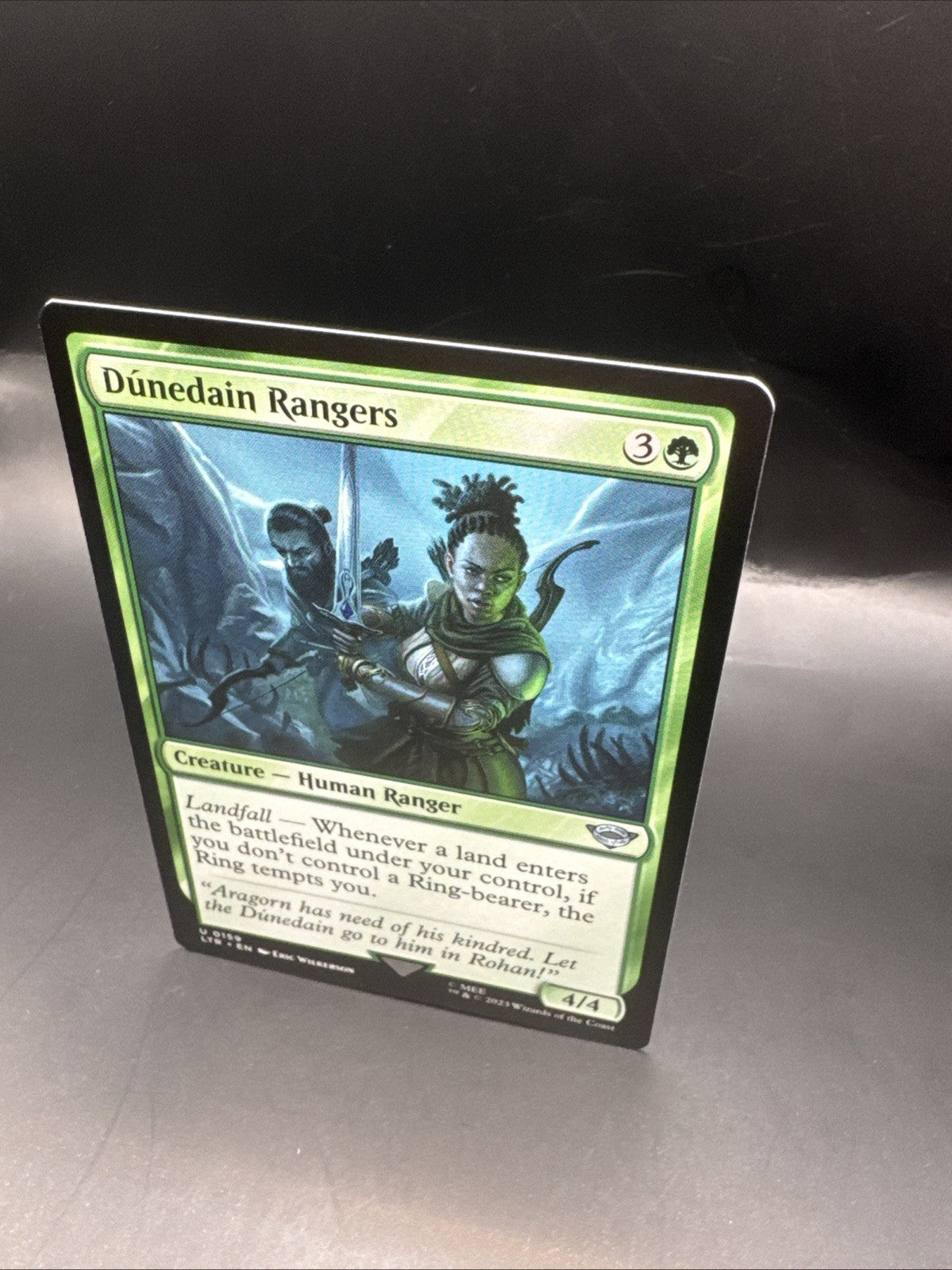 Dunedain Rangers Foil MTG U0159 + 1 Regular Card