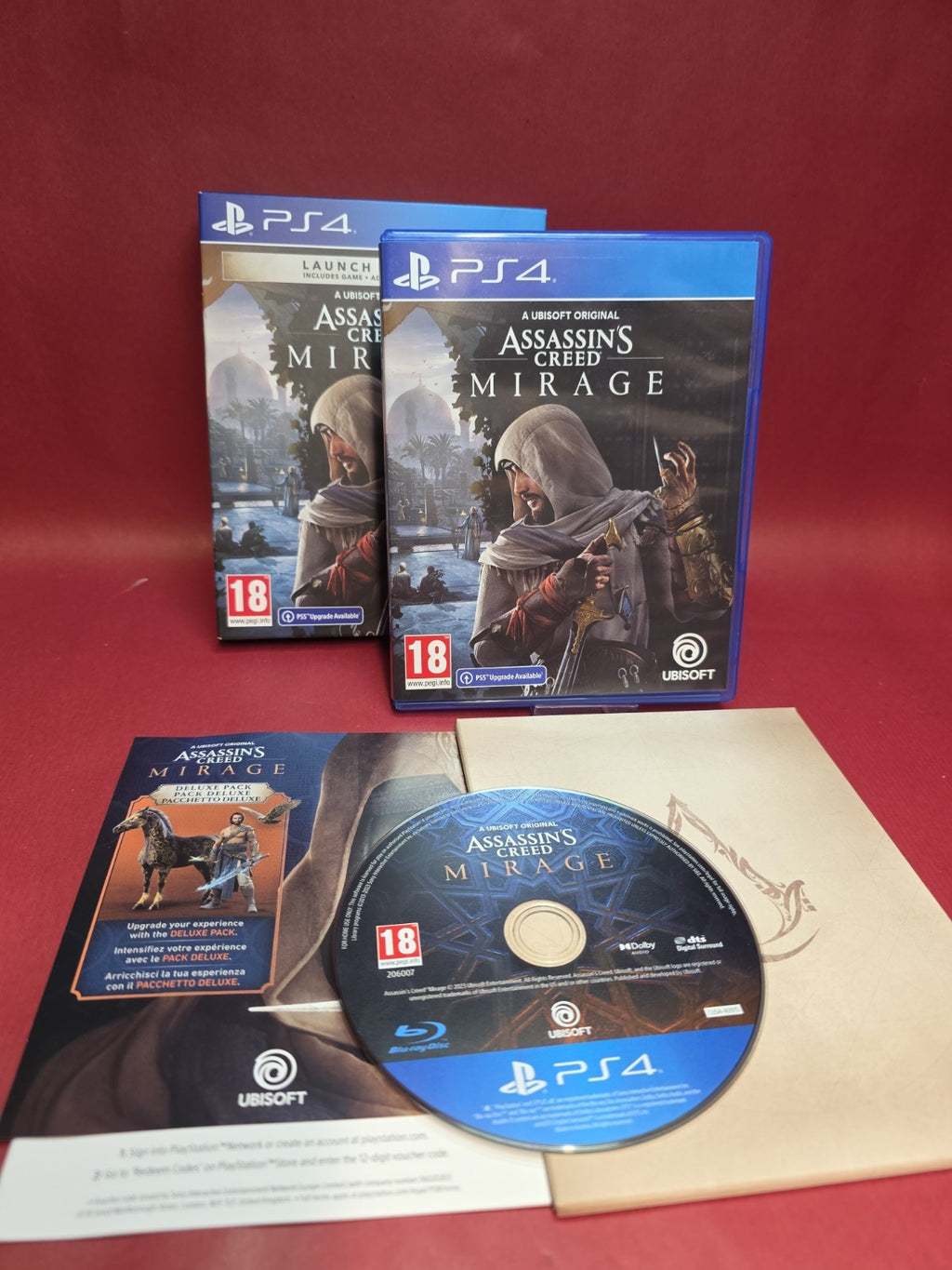 Assassin's Creed Mirage Launch Edition (Sony PlayStation 4, 2023)