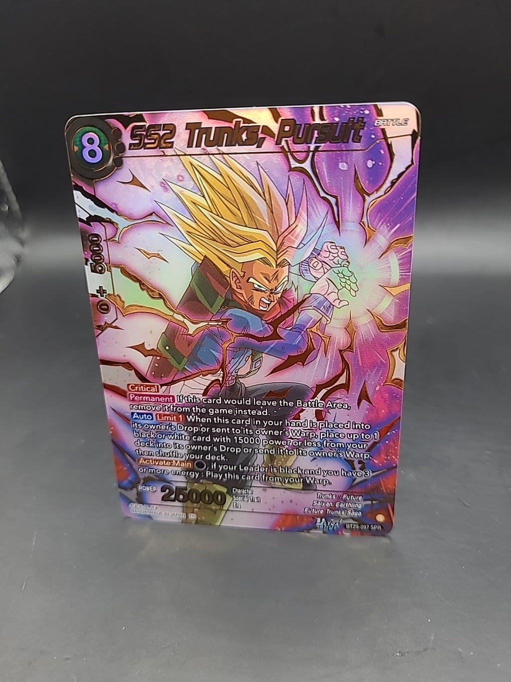 SS2 Trunks, Pursuit BT29-097 (SPR) - Fearsome Rivals Dragon Ball TCG English