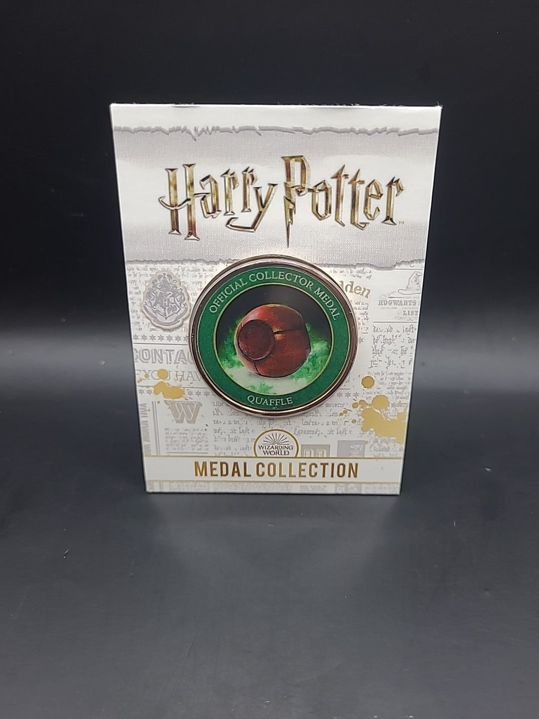 Harry Potter Medal Coin Collection - Artefacts And Spells - Quaffle 