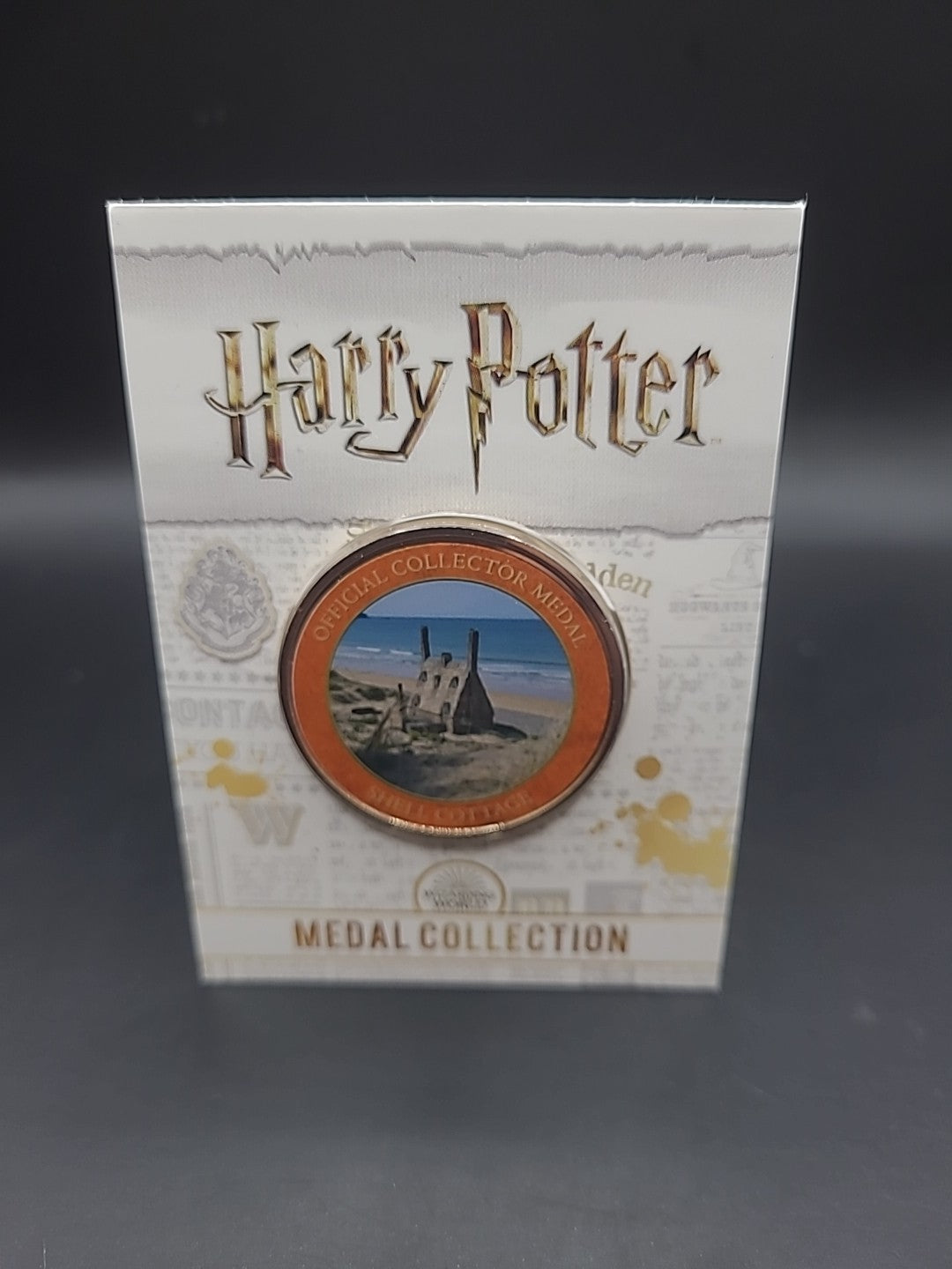 Harry Potter Medal Coin Collection - Magical Places - Shell Cottage 
