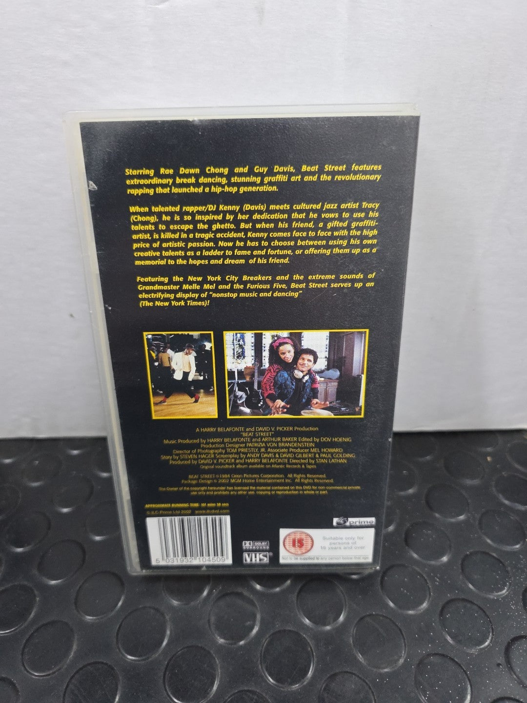 Beat Street VHS Video Tape Rare
