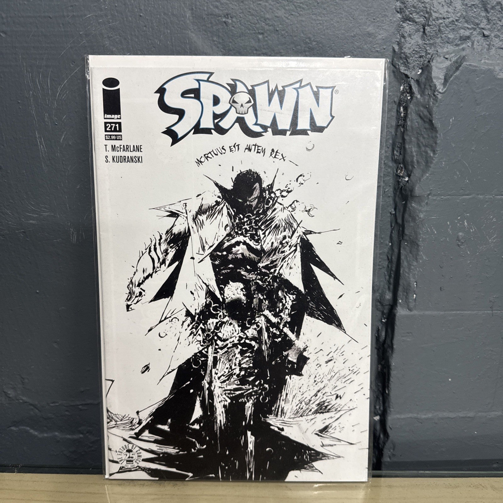 Spawn #271 HTF High Grade Ashley Wood Sketch Variant Image Todd McFarlane 2017
