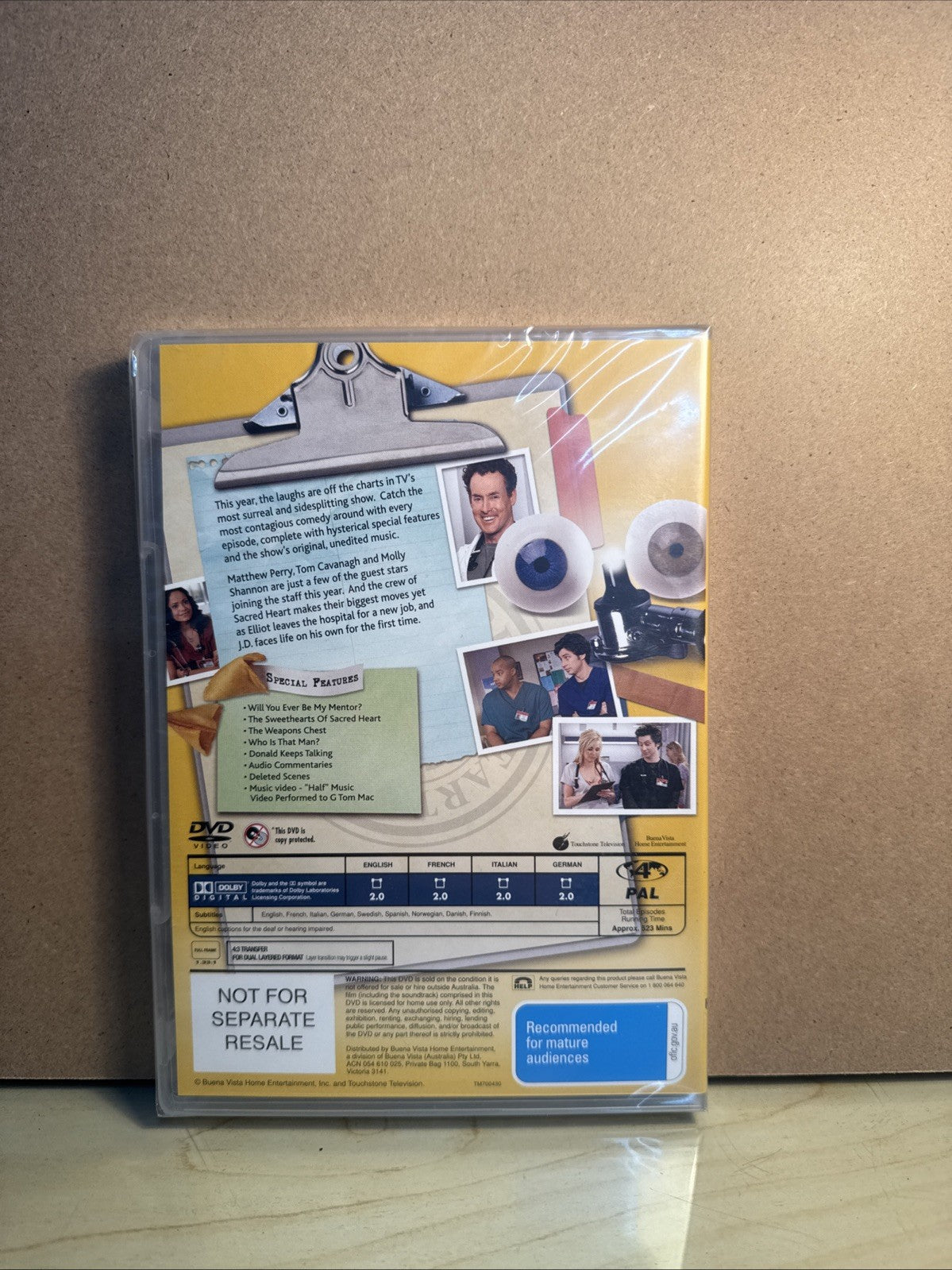 SCRUBS SERIES 4 DVD NEW And Sealed