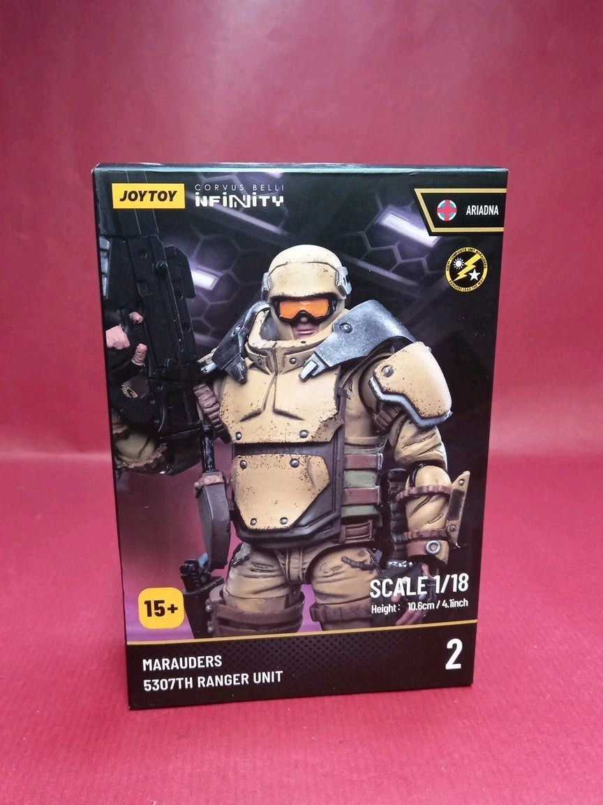 Joytoy X Infinity Ariadna Raider Platoon 5307Th Range Unit 2 1/18 Scale Pvc 