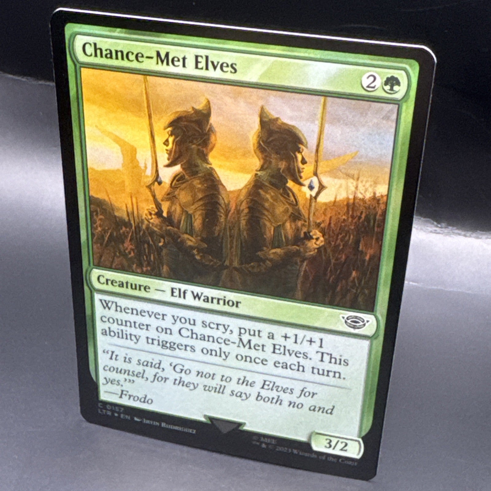 MTG Chance-Met Elves (Foil) + 1 Regular Card C0157