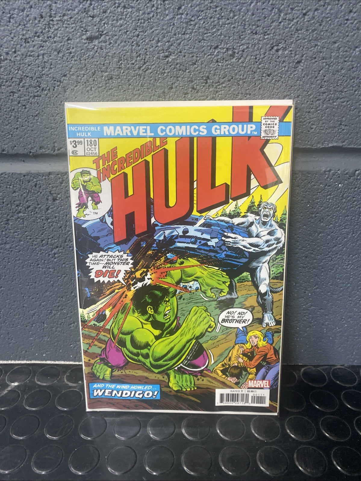 The Incredible Hulk #180 FN/VF Facsimile Edition Marvel Comics 2023
