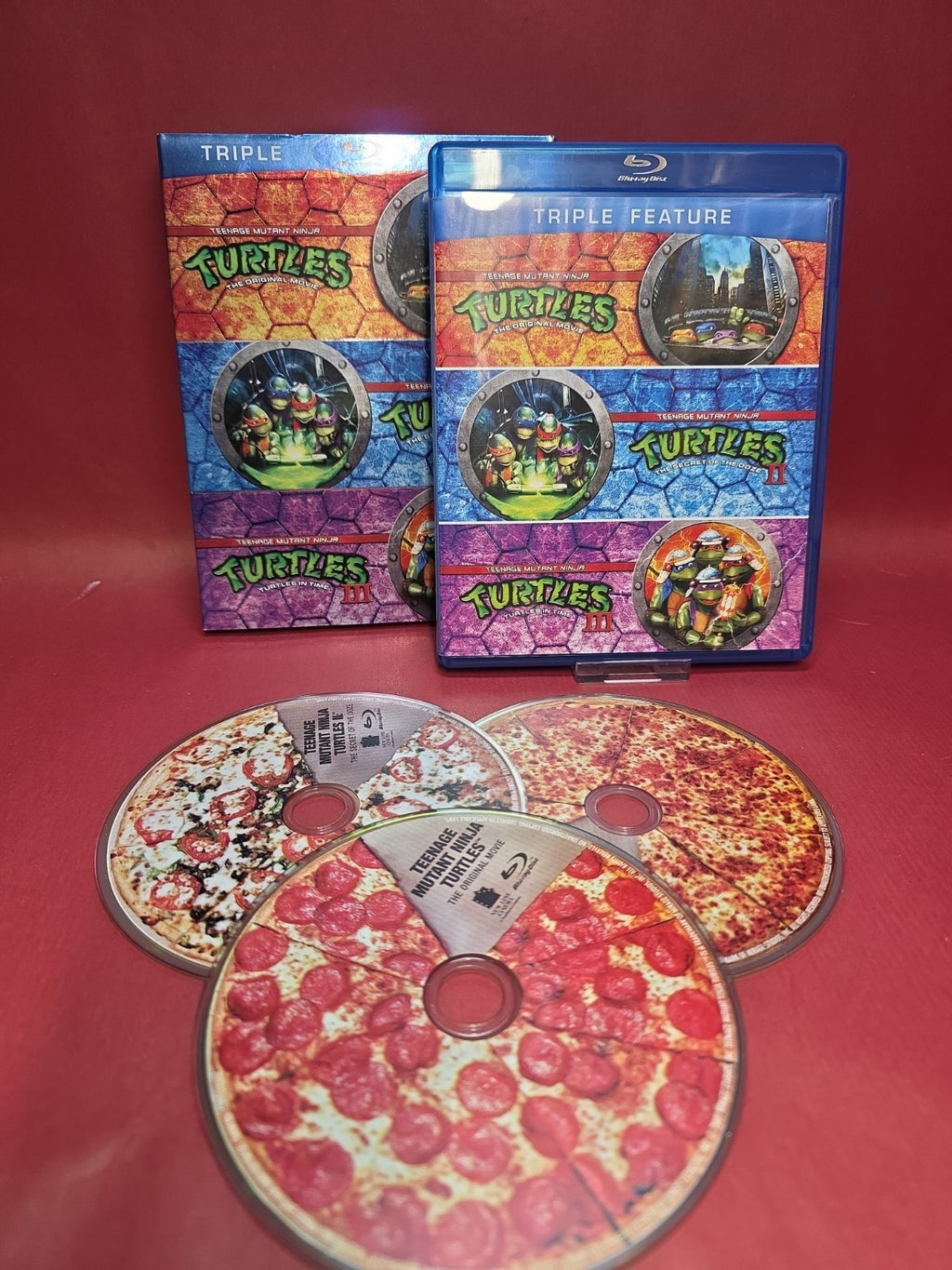 Teenage Mutant Ninja Turtles Triple Feature (Blu-ray, 1990)