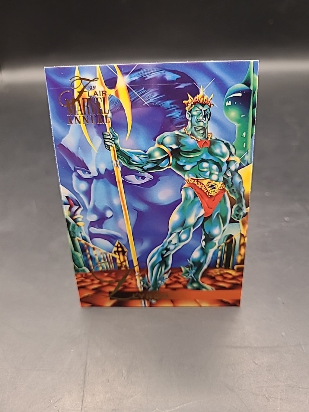 1995 Flair Marvel Annual Card 88 LYRON