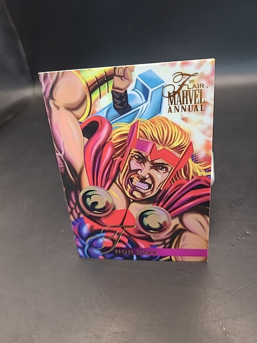 Thor 2099 1995 Flair Marvel Annual Trading Card - #93