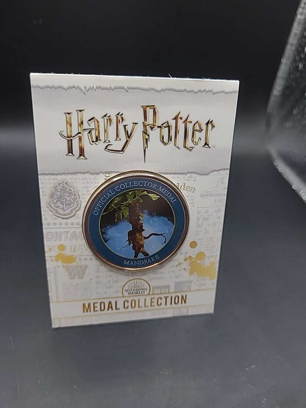 Harry Potter Medal Coin Collection - Magical Creatures - Mandrake