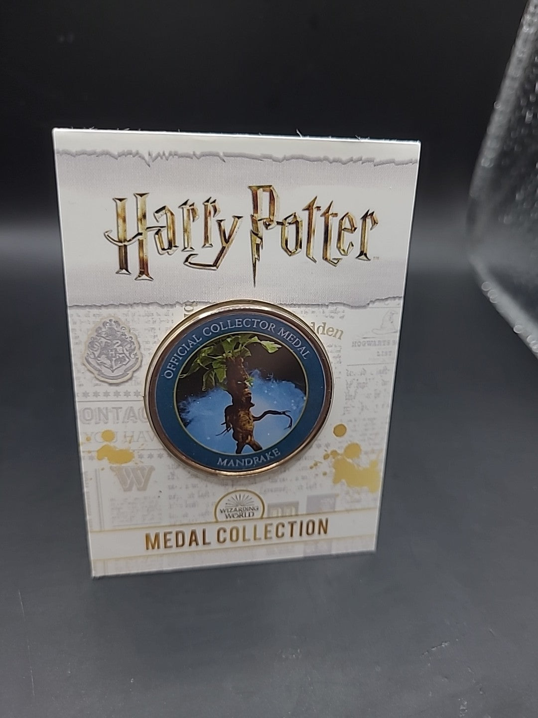 Harry Potter Medal Coin Collection - Magical Creatures - Mandrake