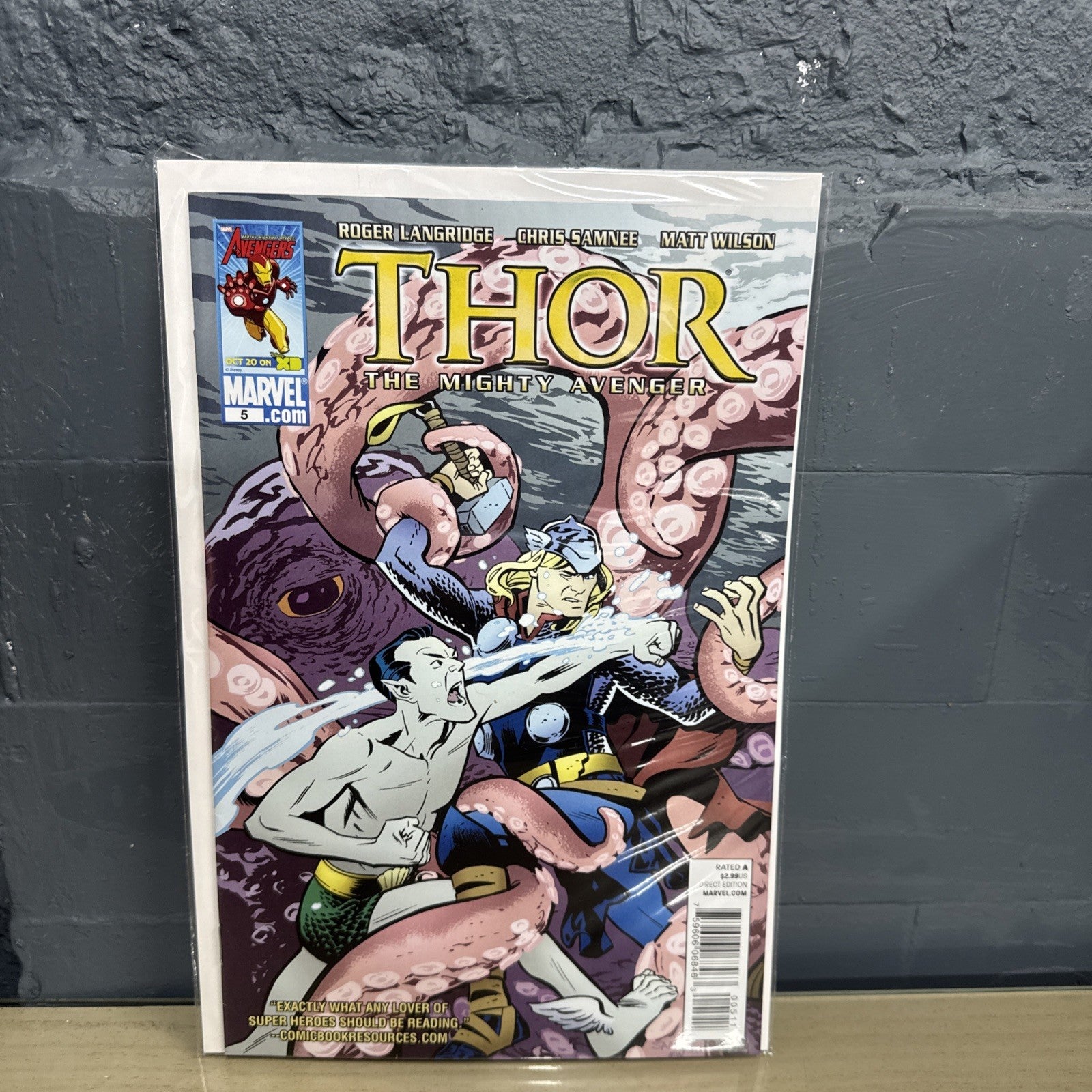 Thor The Mighty Avenger #5  Marvel Comics 2010 VF+