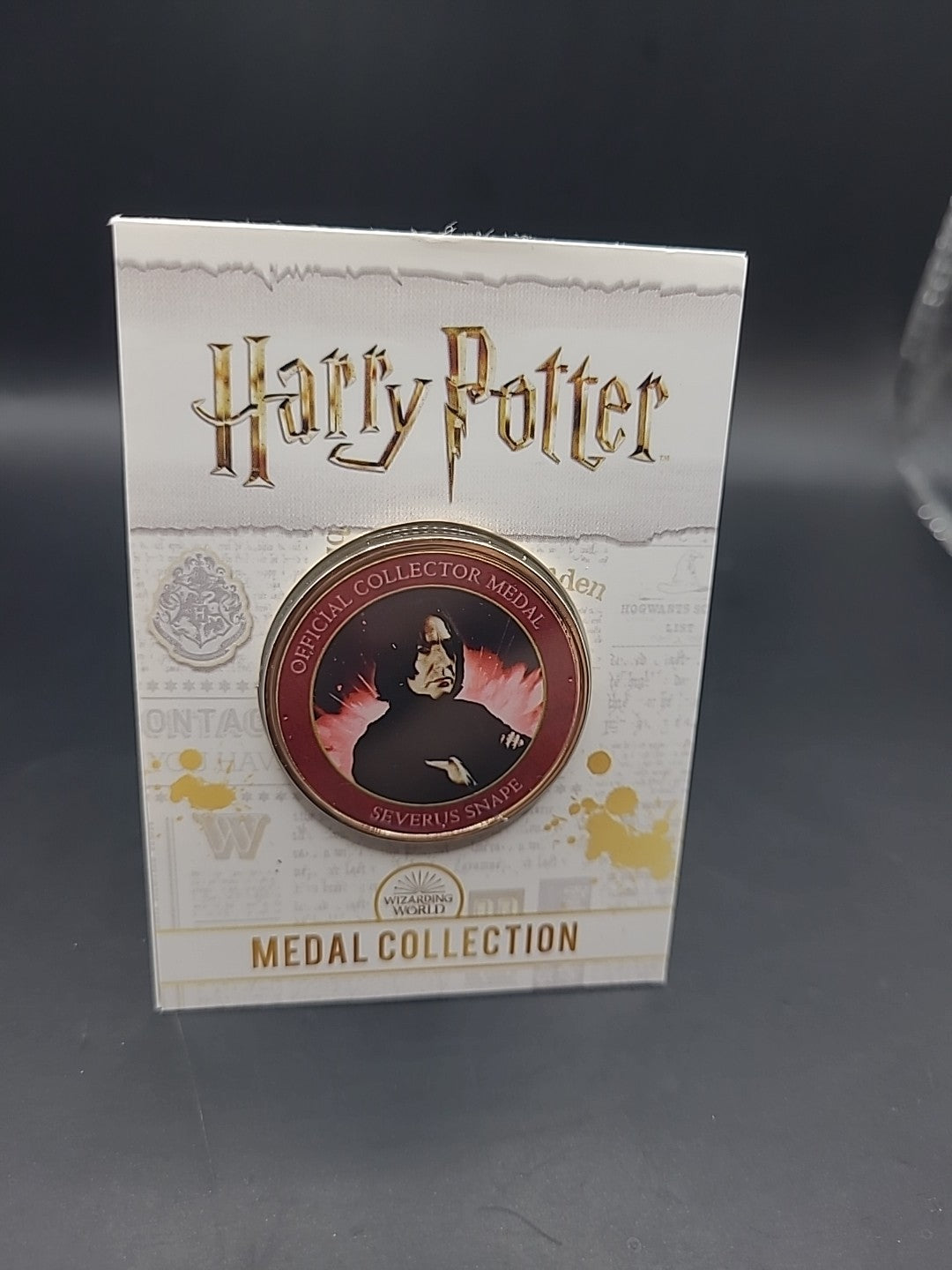Harry Potter Medal Coin Collection - Characters - Severus Snape 