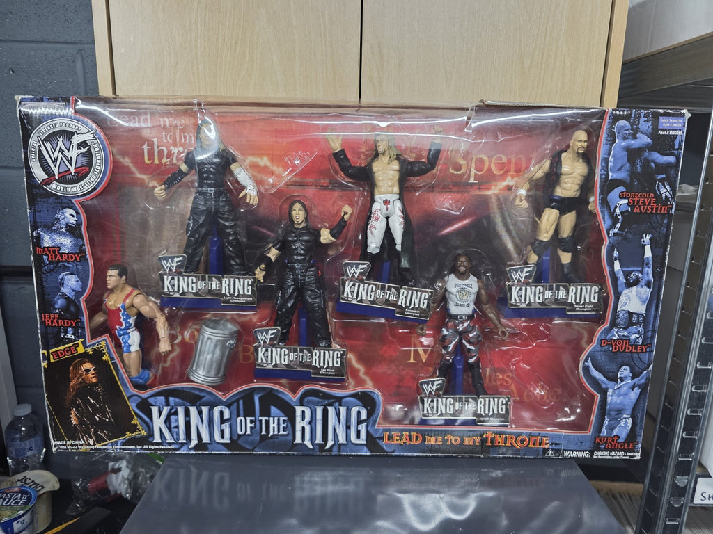 WWE/WWF KING OF THE RING JAKKS 6 Figure Set - Please Read Description
