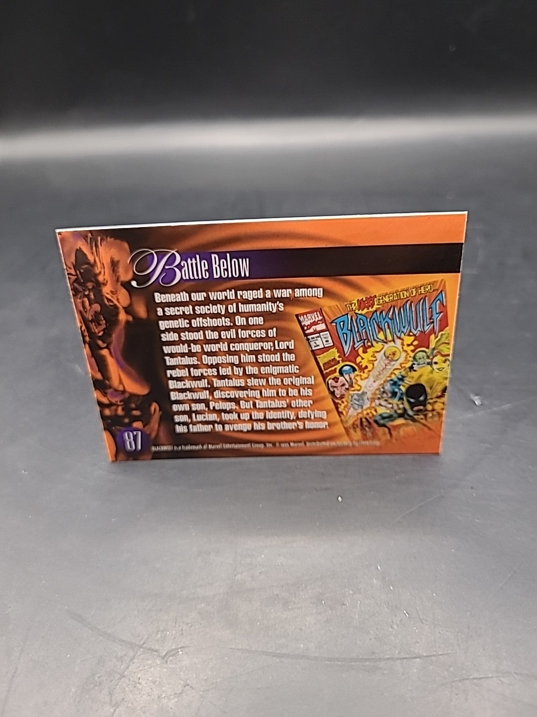 Blackwulf 1995 Flair Marvel Annual Card #87 (NM)