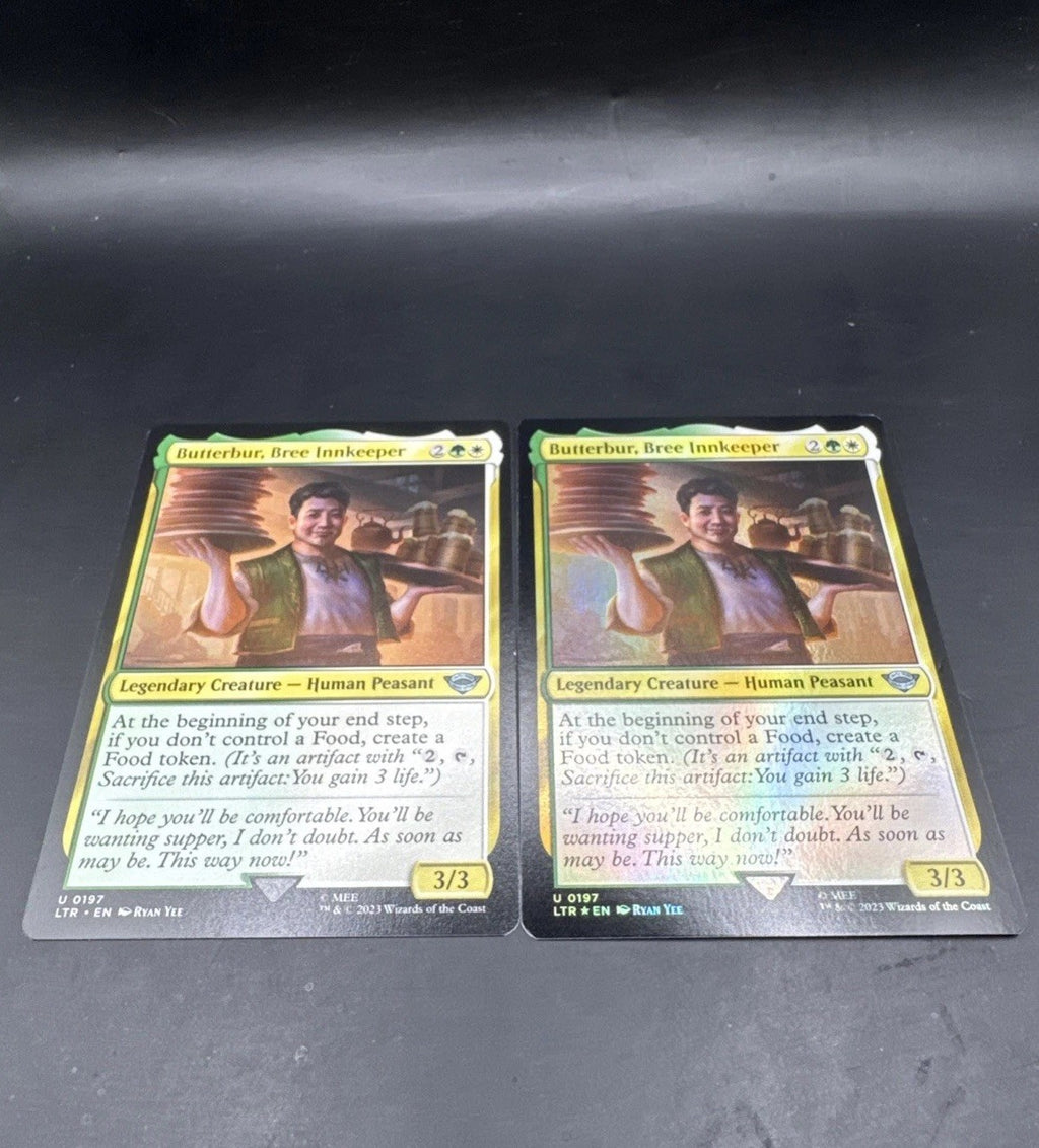 MTG Butterbur, Bree Innkeeper U0197 Foul + Regular Card