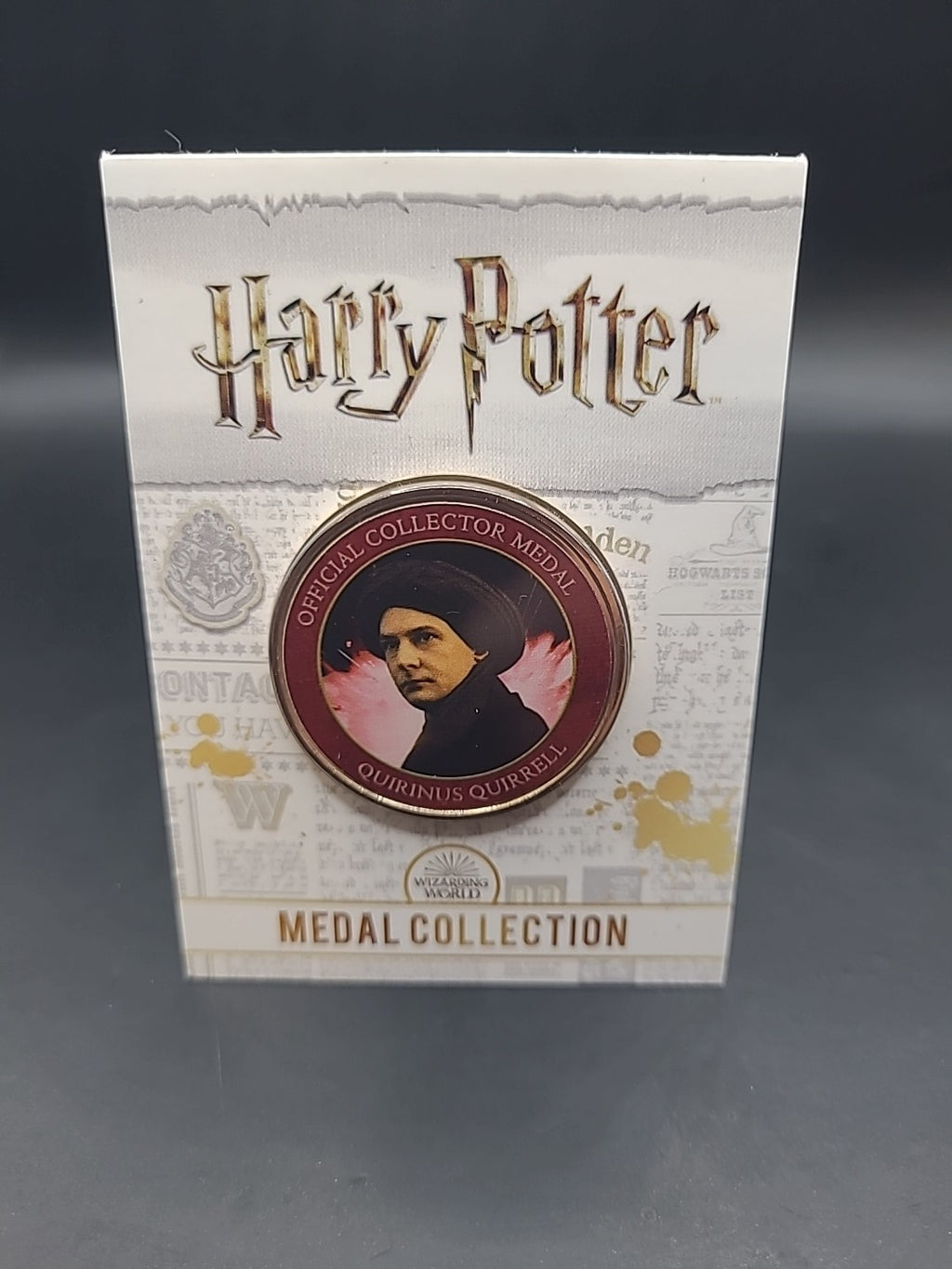The Wizarding World Harry Potter Collectors Medal - QUIRINUS QUIRRELL
