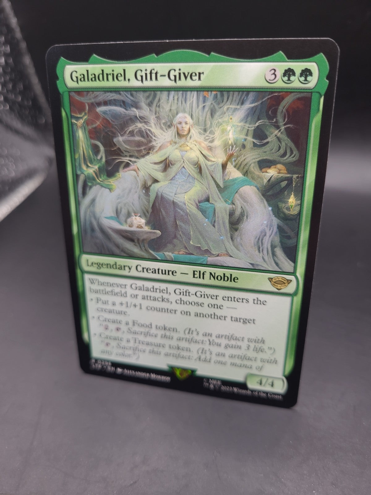 MTG Lord of the Rings Galadriel Gift-Giver Rare Card [NM] [R] #0296