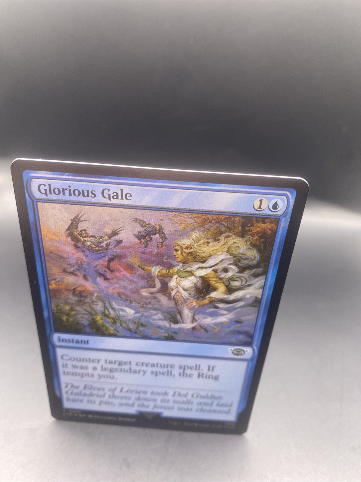 (4x FOIL) GLORIOUS GALE - The Lord of the Rings – MTG Magic the Gathering Card