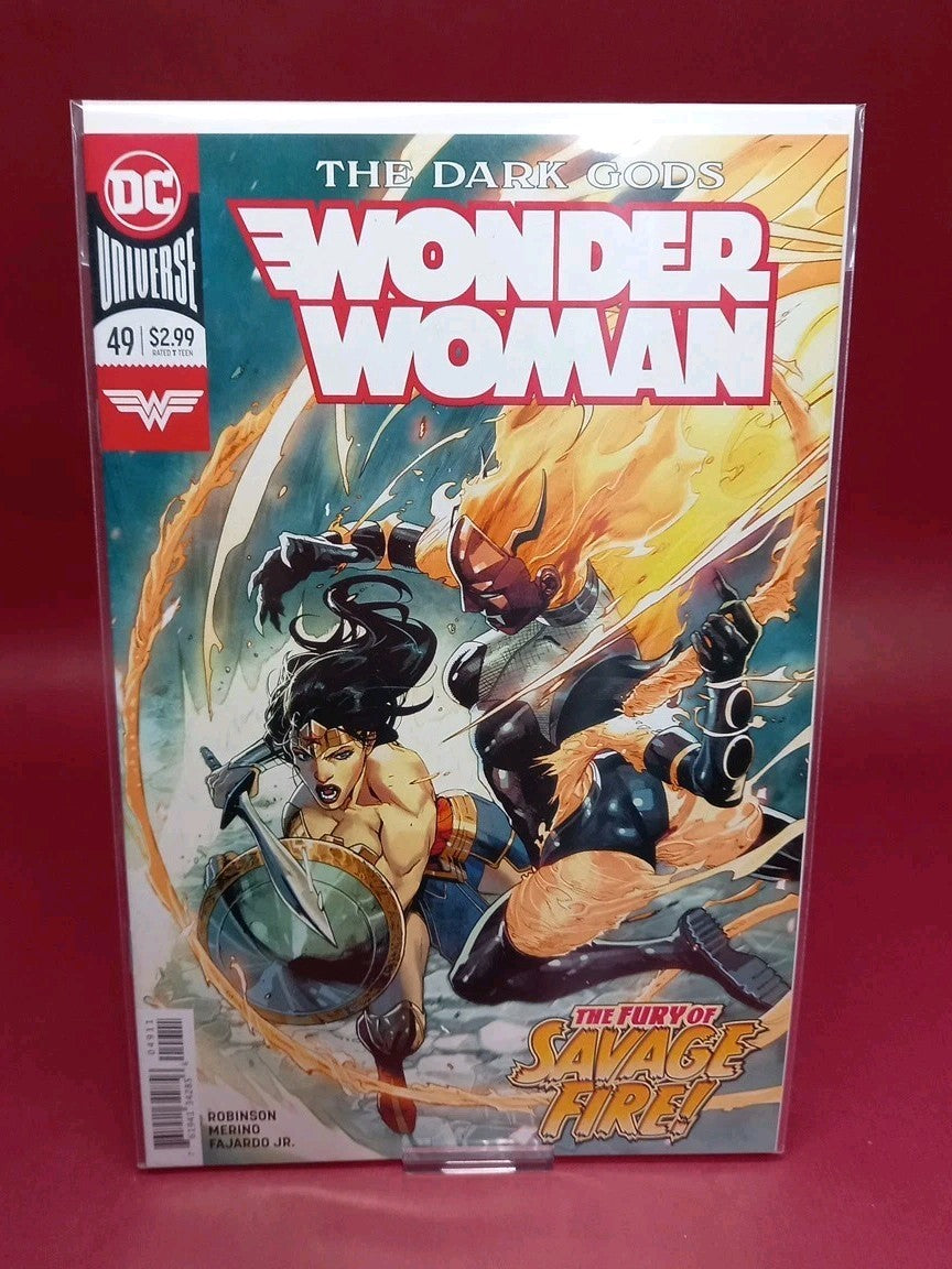 Dc Universe The Dark Gods Wonder Woman  #49 The Fury Of Savage Fire Comic