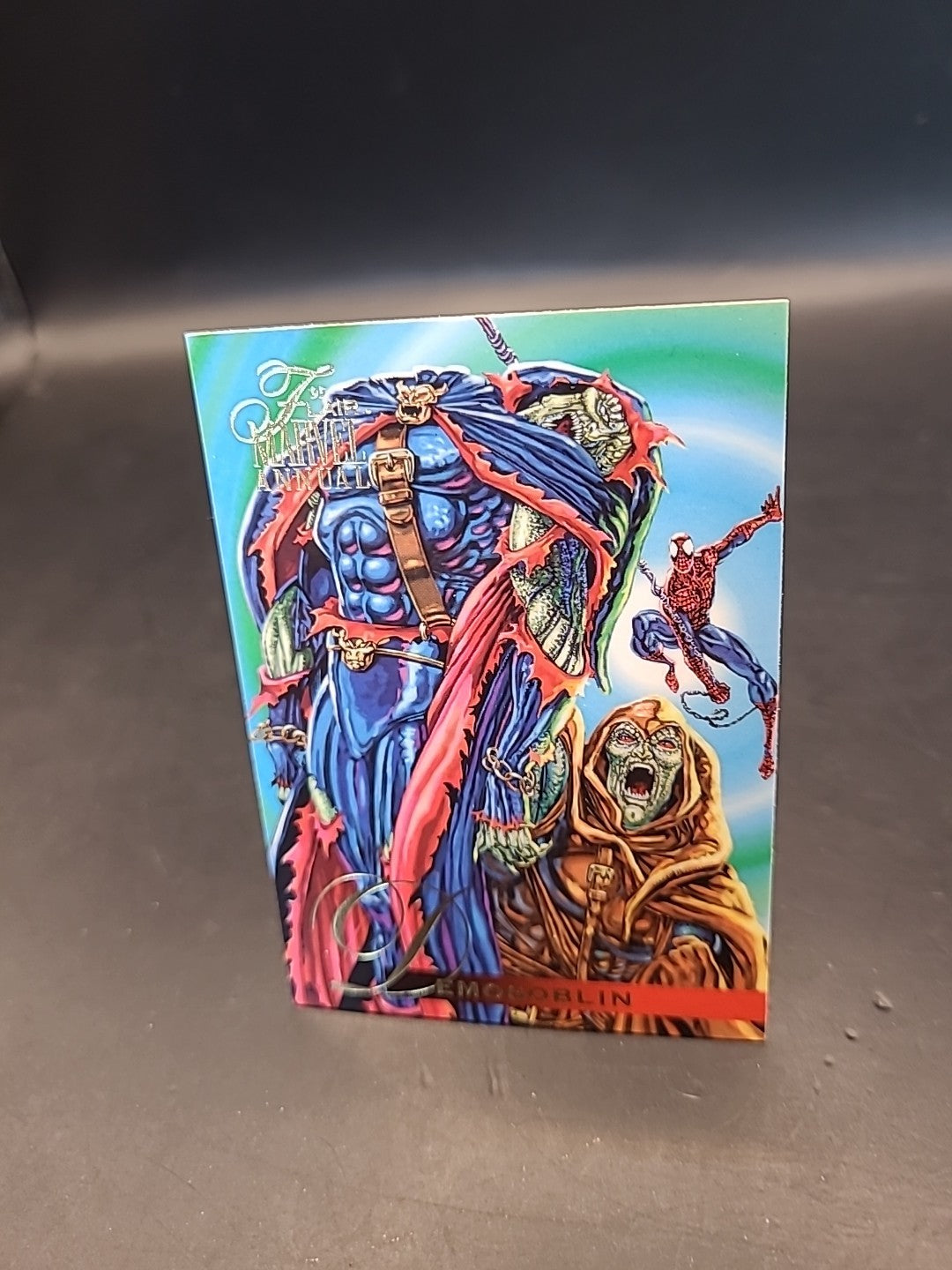 Demogoblin 1995 Flair Marvel Annual Card #56 