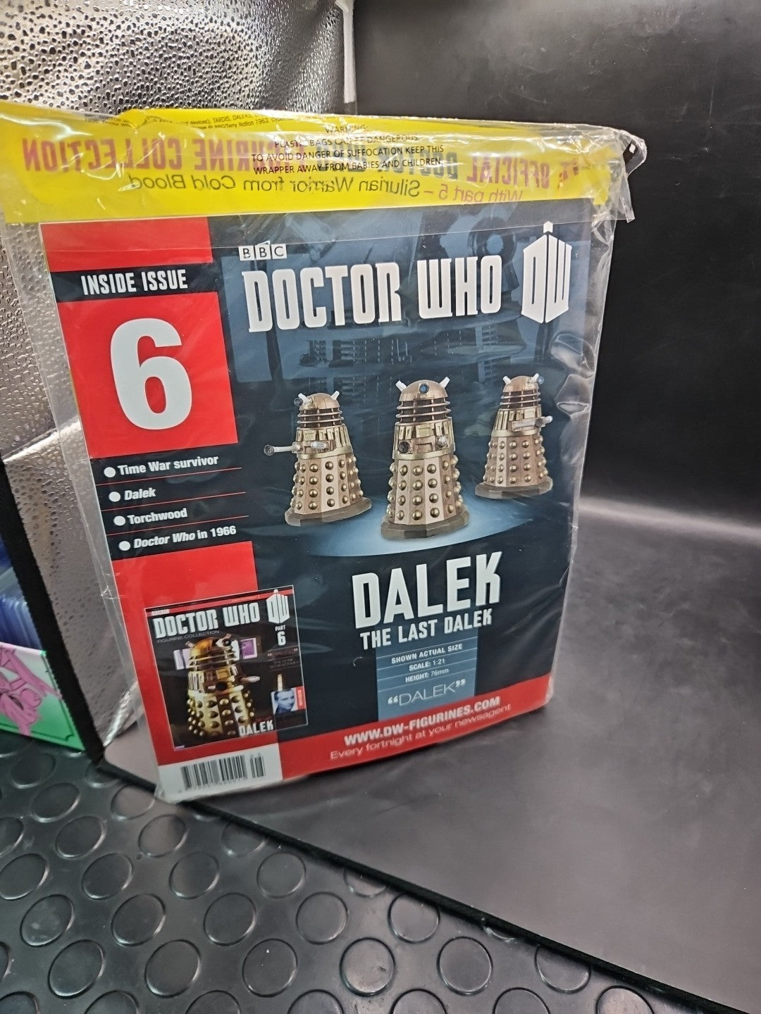 SILURIAN WARRIOR  Part #5 Eaglemoss BBC Doctor Who Figurine Collection - New