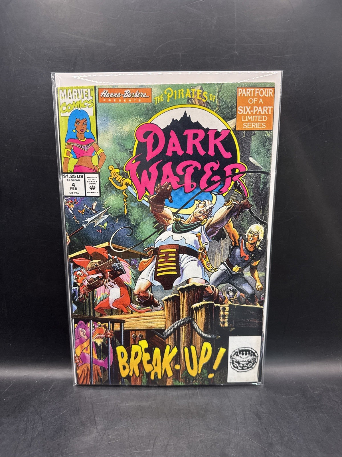 Pirates of Dark Water #4 1992 Marvel Comics | Hanna-Barbera Cartoon Comic Book 