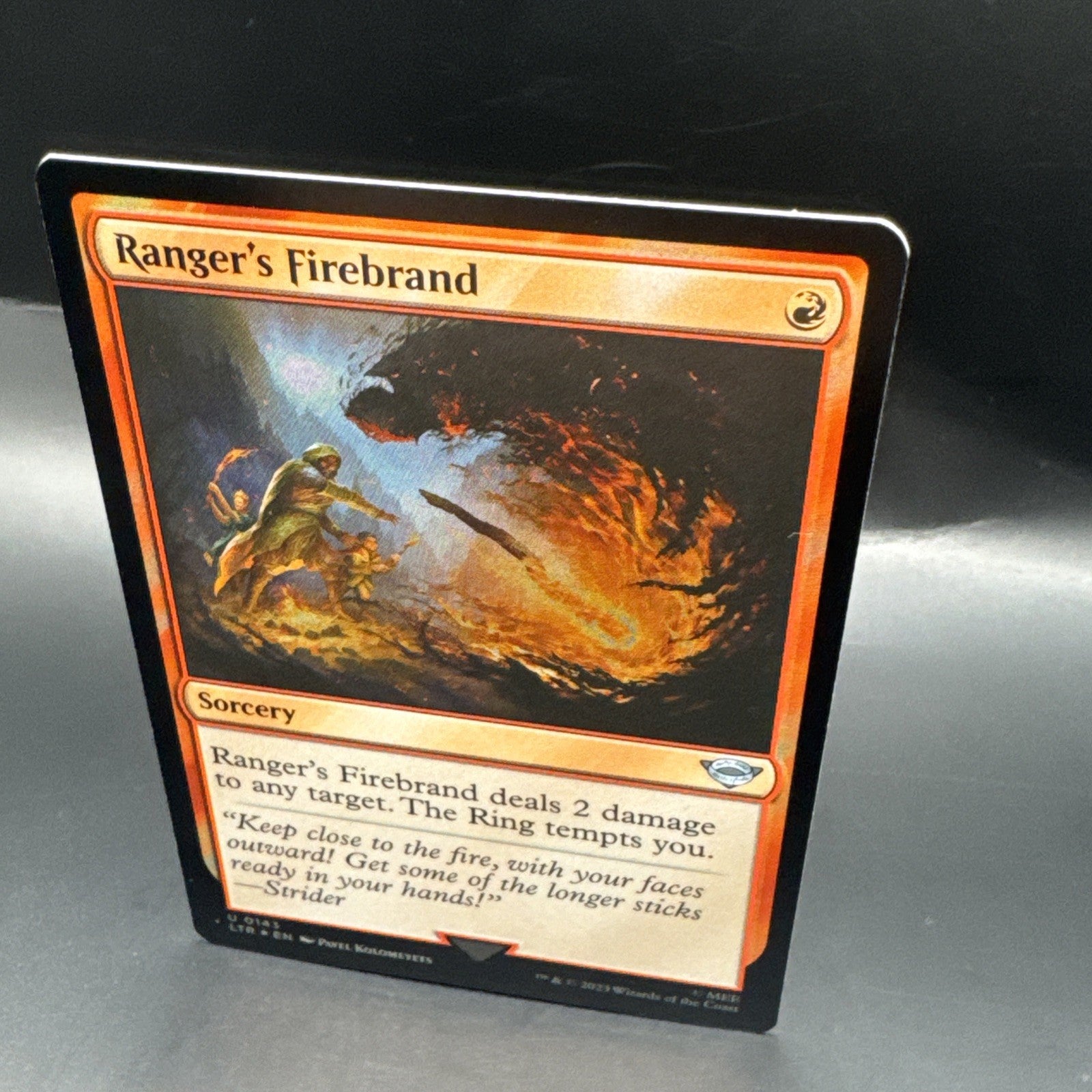 [MTG] Ranger's Firebrand (Foil) U0143 + 1 Regular Card