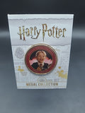 HARRY POTTER CARD WITH MEDAL COLIN CREEVEY HUGH MITCHELL J K ROWLING