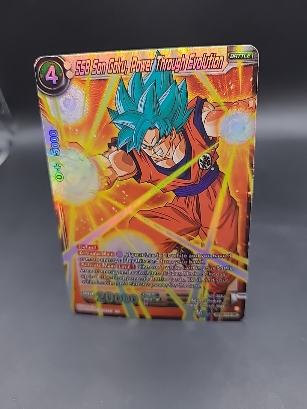 SSB Son Goku, Power Through Evolution BT28-112 SR - Dragon Ball Super Card Game
