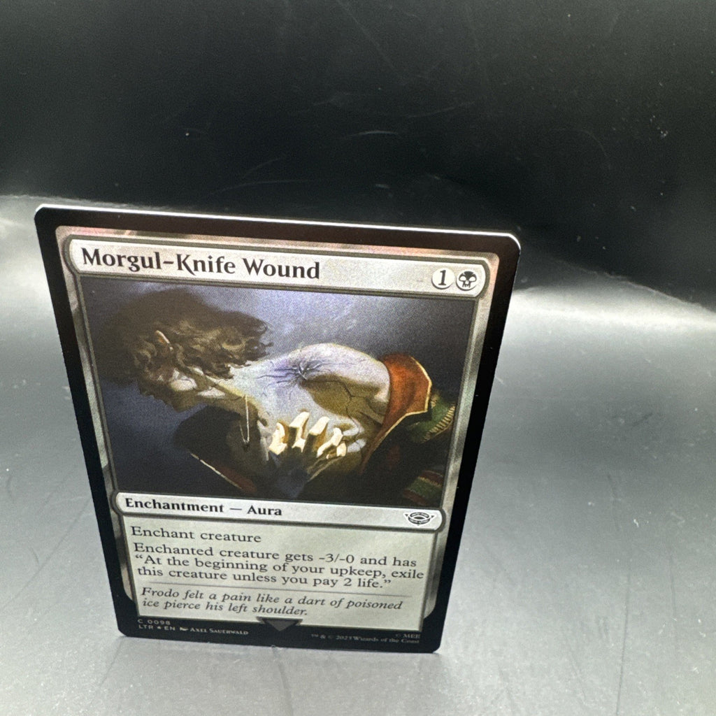 MTG Morgul-Knife Wound (FOIL) 0098 Lord of the Rings + Regular Card