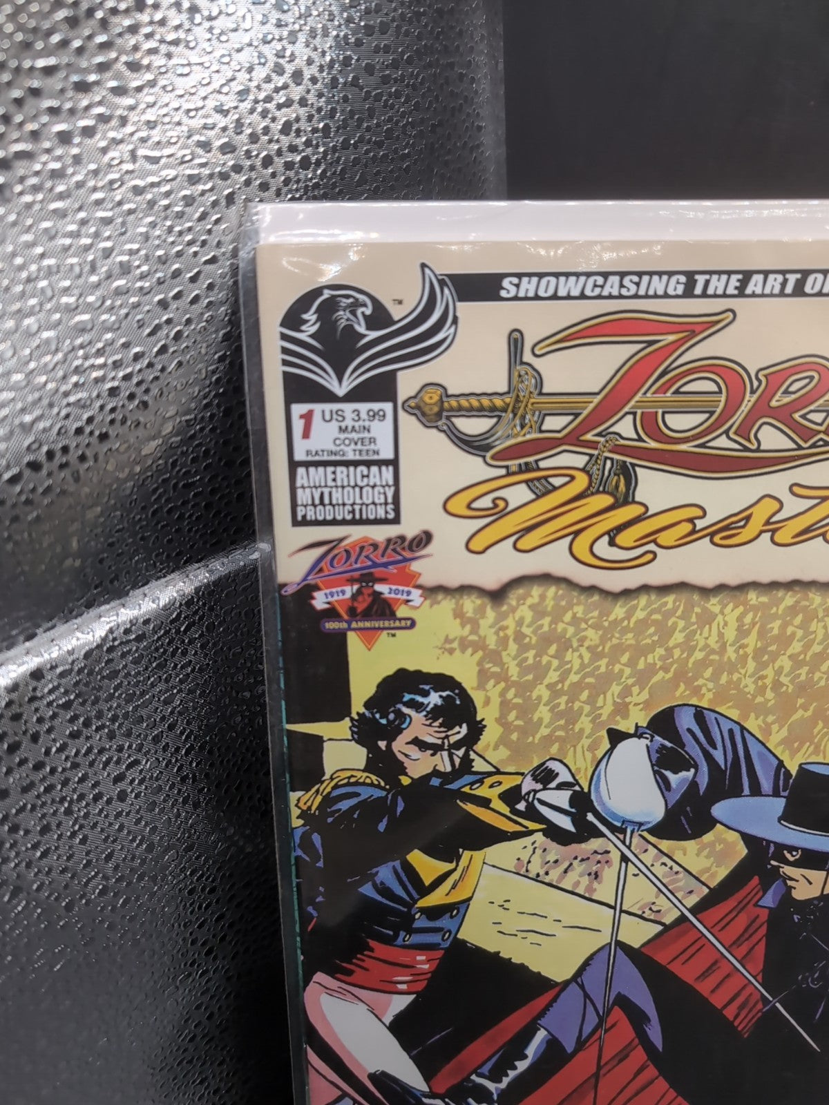 ZORRO #1 AMERICAN MYTHOLOGY PRODUCTIONS, Alex Toth Limited Edition Toth & Bagged