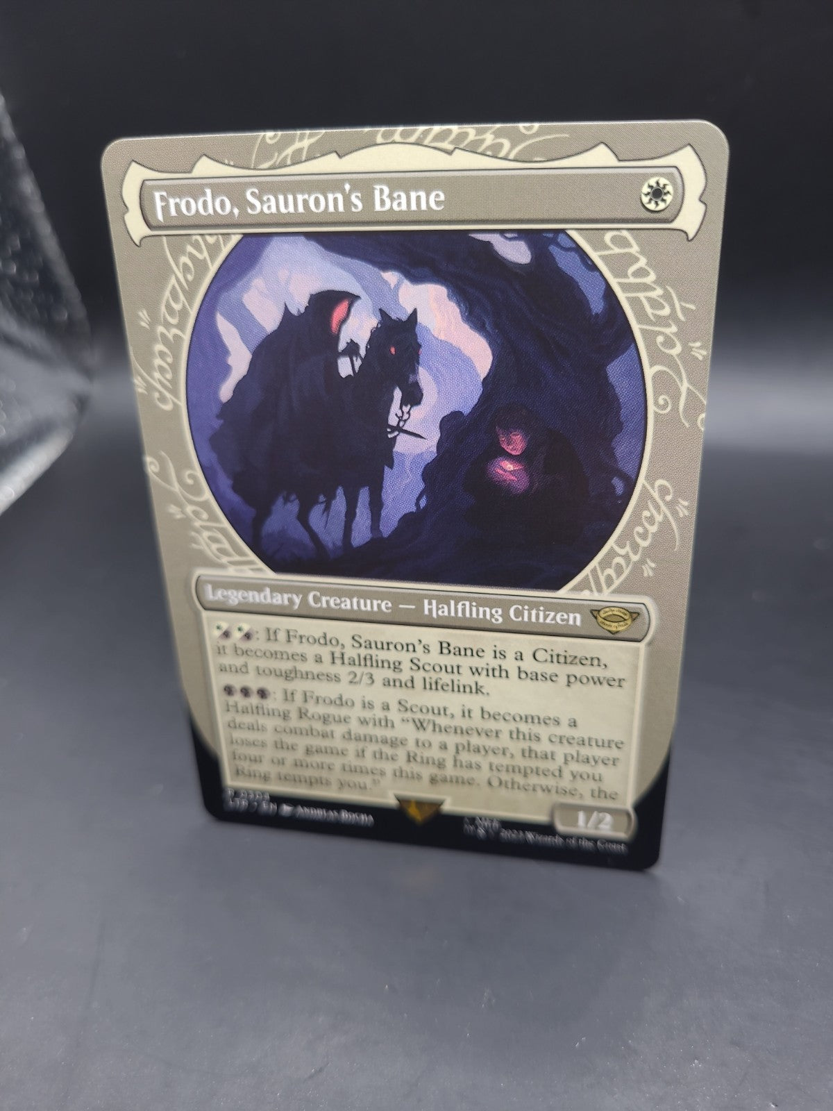 Frodo, Sauron's Bane LTR 0304 Regular Near-mint Magic: The Gathering Single