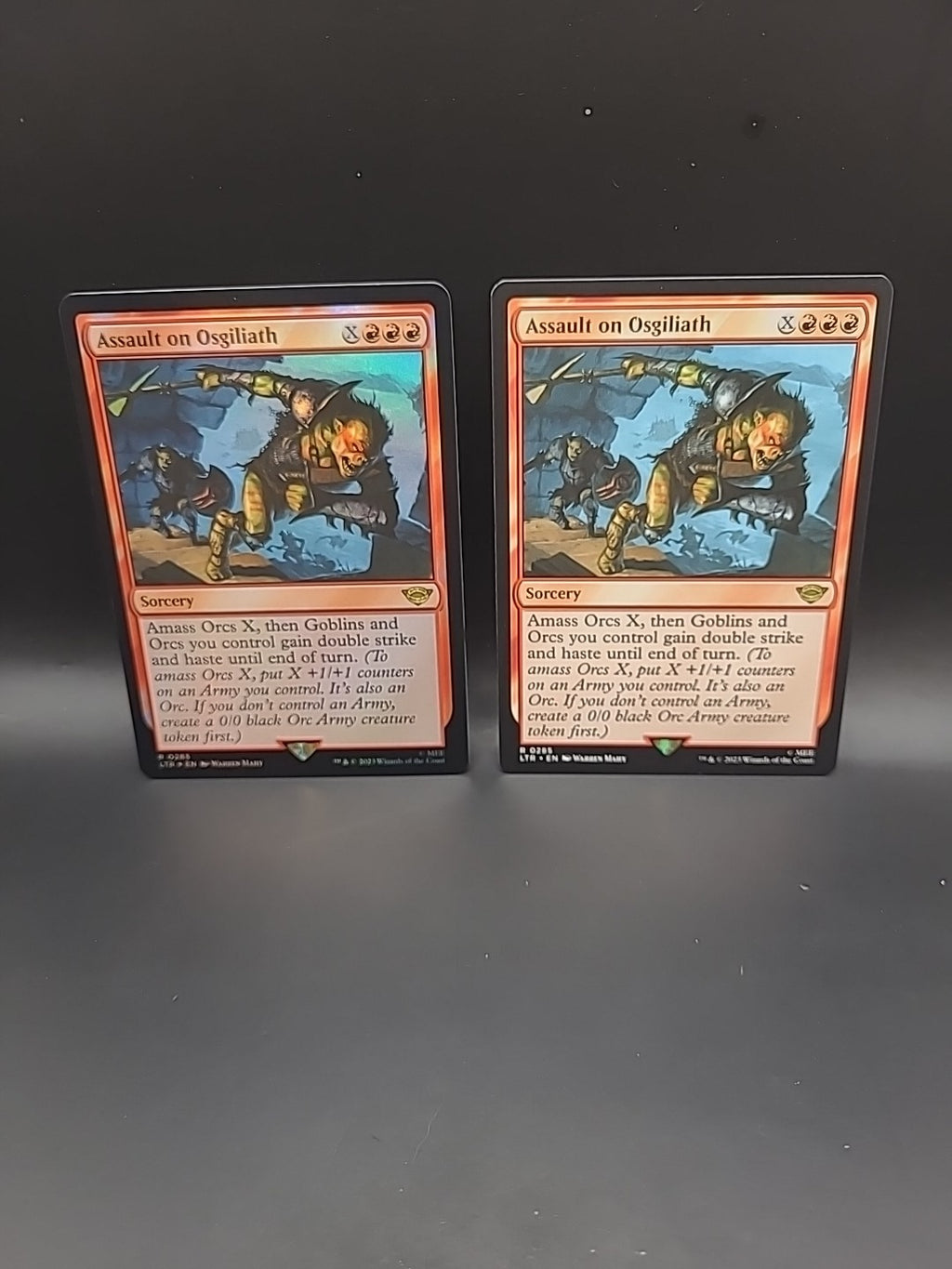 Assault on Osgiliath - LTR - 285 - Foil & Regular - NM - MTG