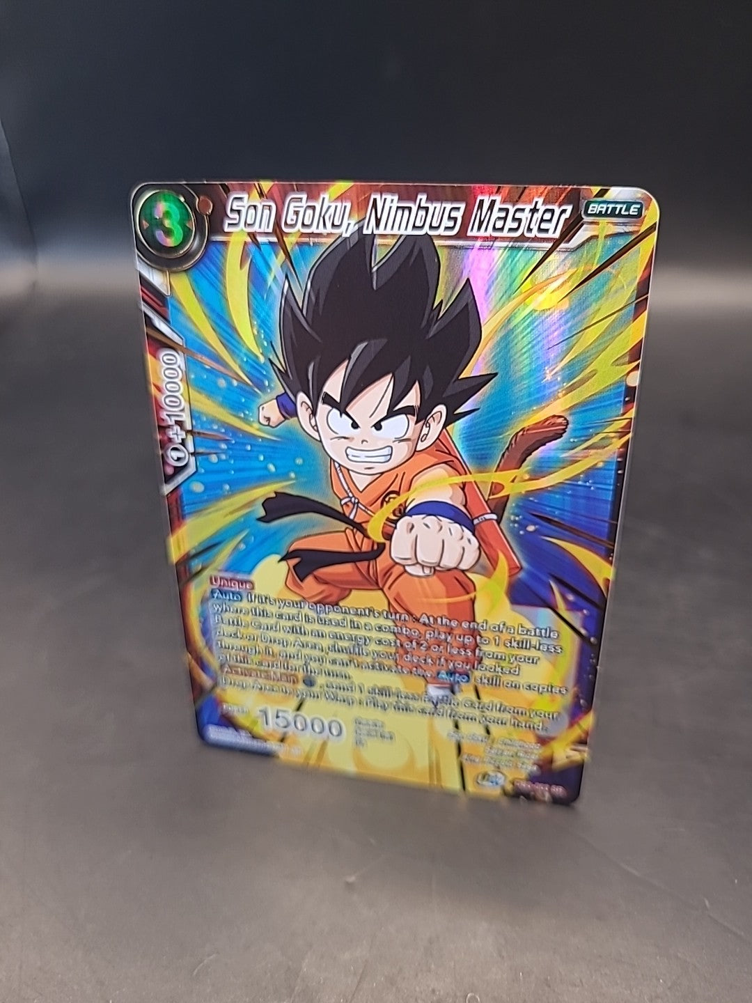 Son Goku, Nimbus Master DB3-003 SR MYTHIC GOLD - Dragon Ball Super Card Game
