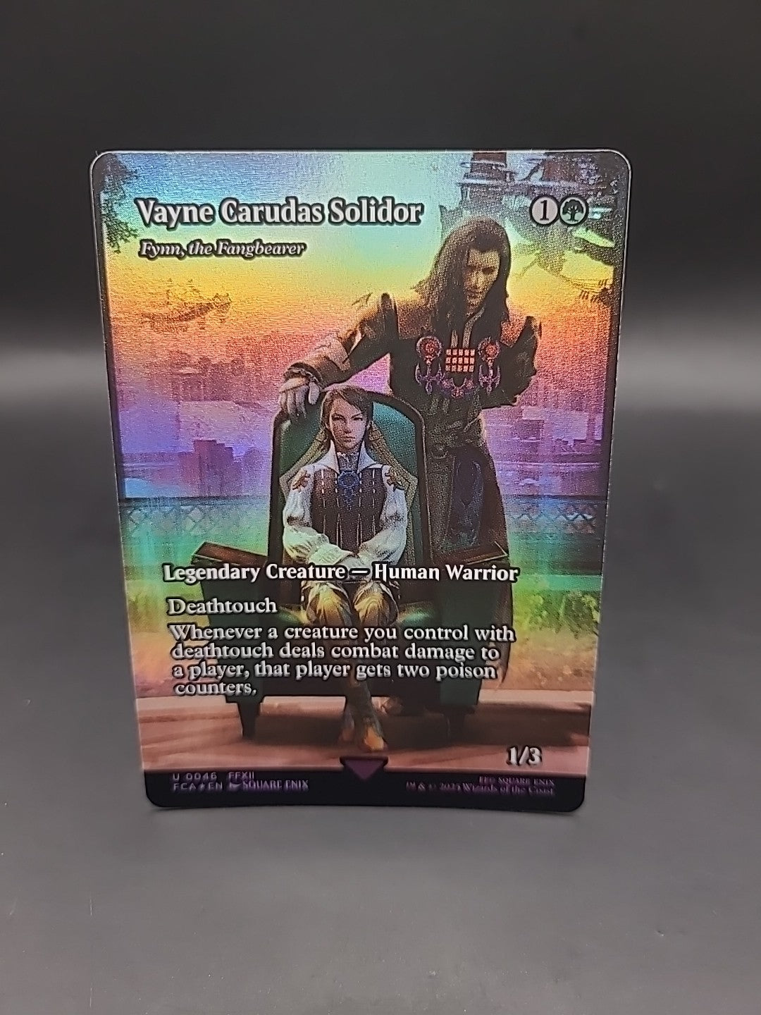 Vayne Carudas Solidor, Fynn the Fangbearer Foil - FCA 0046 NM - MTG Magic