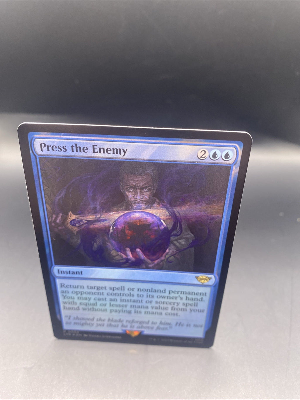 MTG - Press the Enemy - Surge Foil - Lord of the Rings - Magic the Gathering