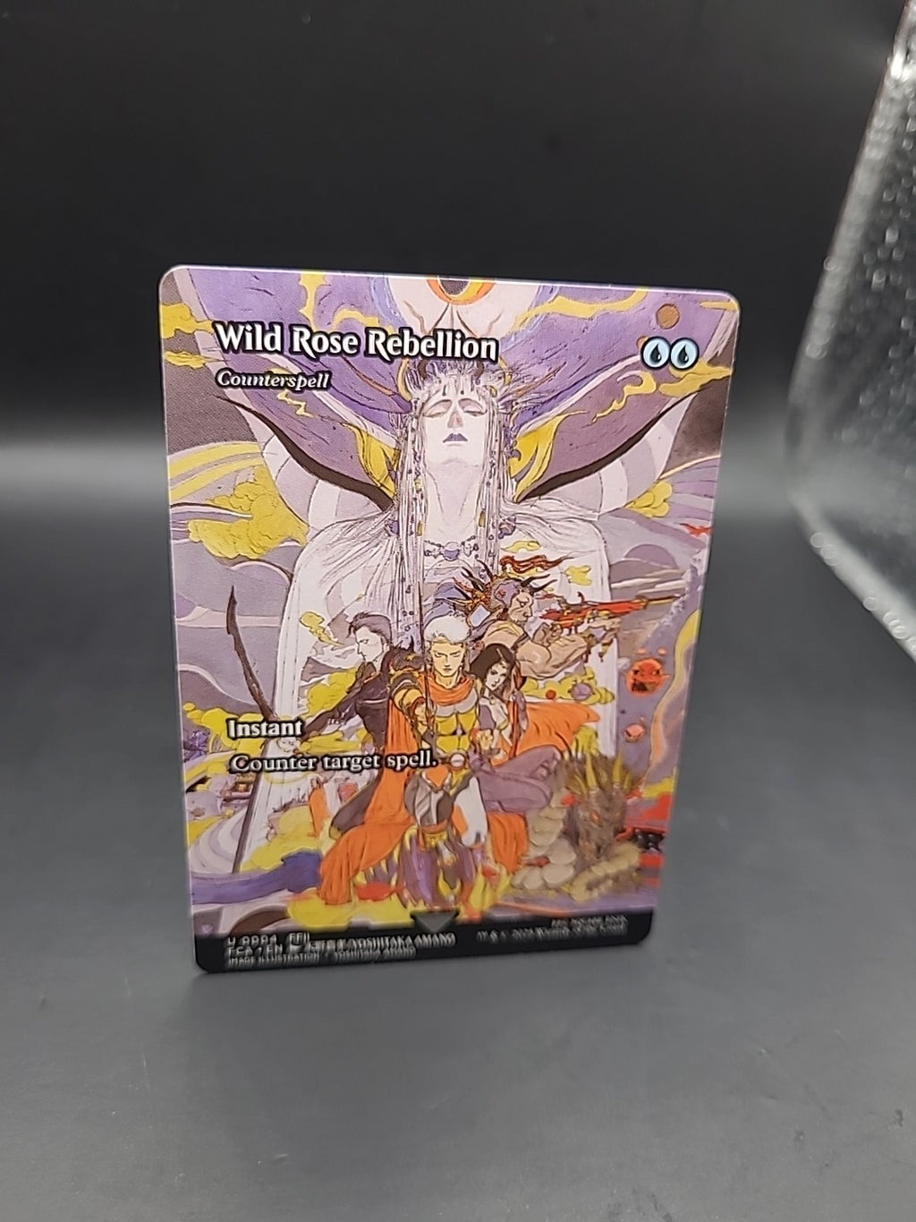 MTG Wild Rose Rebellion Counter spell Non Foil Borderless U 0004