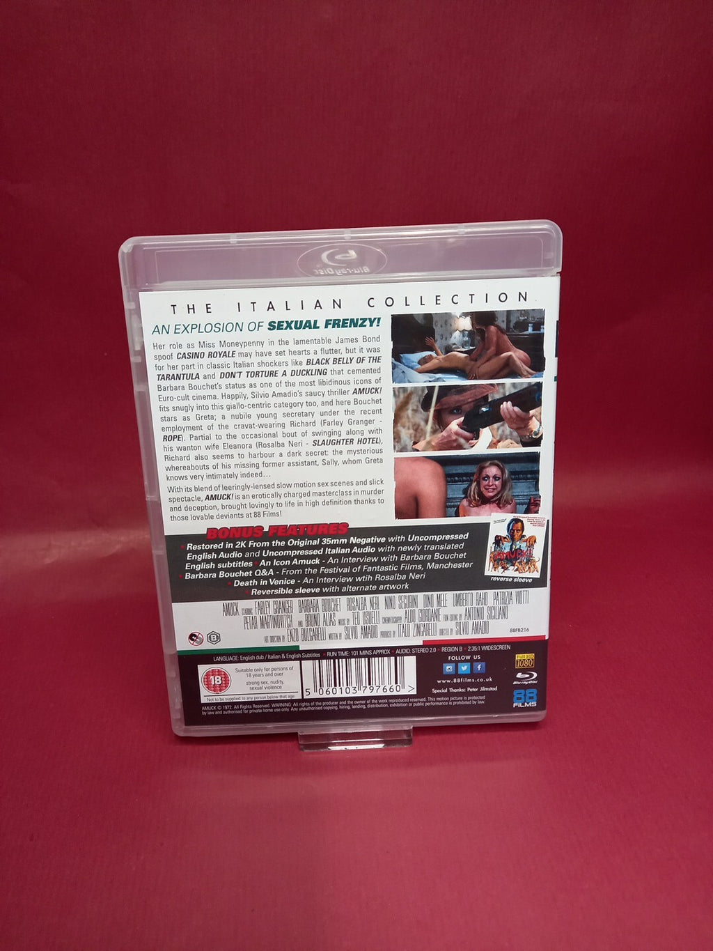 Amuck Blu Ray